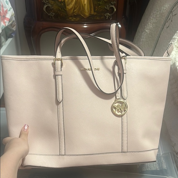 Michael Kors Pale Pink Tote Bag